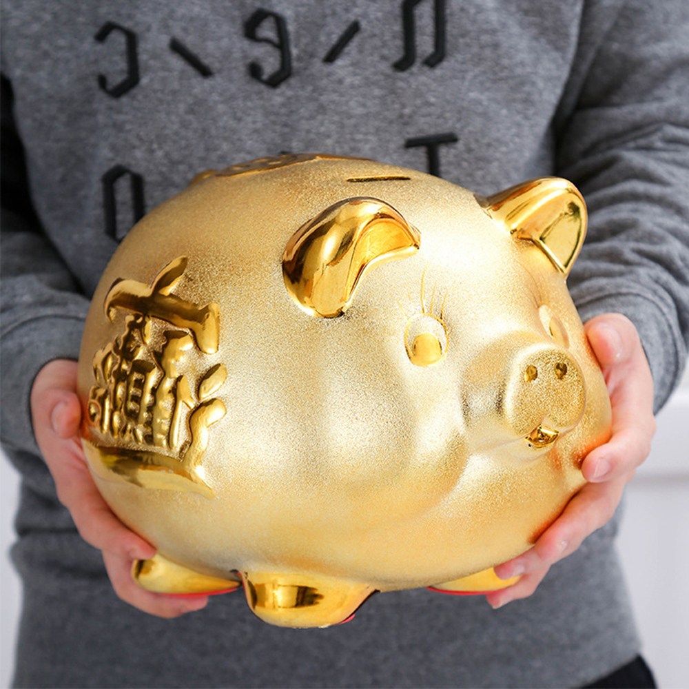 돈 들어오는 황금 돼지 저금통 고급형 10,690원