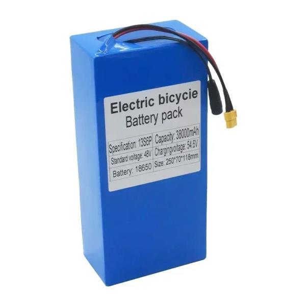 100% 오리지널 리튬 배터리 팩, Citycoco 전동 스쿠터 배터리, 50A BMS 내장, 48V, 38ah, 13s6p, 48V, 3800 131,800원