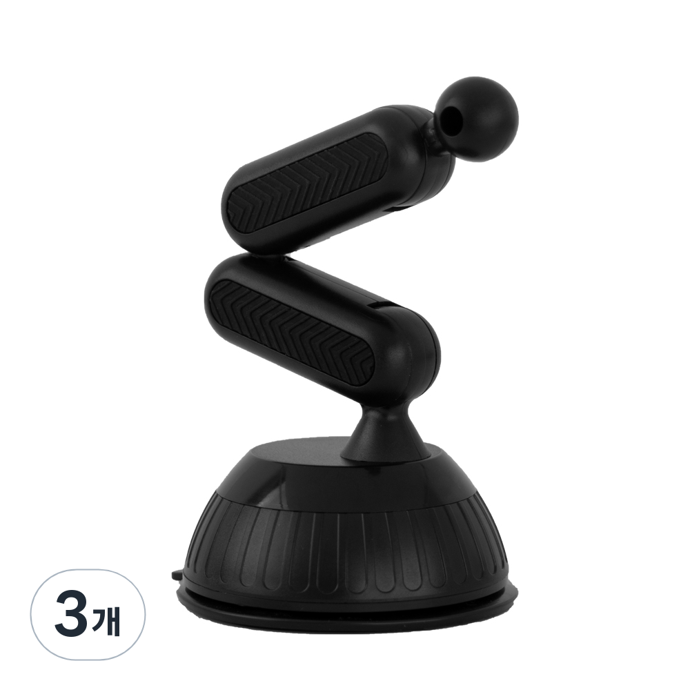 레드빈 차량용 대시보드 거치대 2단 코브라 흡착형 CP-DDDM-17D, 블랙, 3개 15,960원