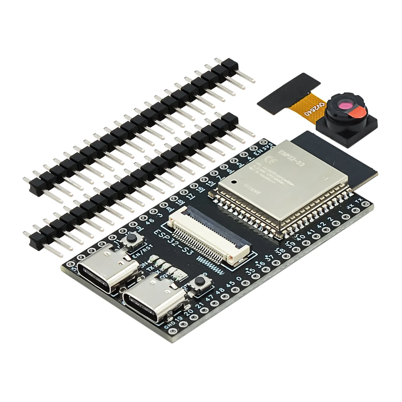ESP32-S3 WROOM N16R8 CAM 개발 보드 WiFi + 블루투스 모듈 OV2640/5640 카메라 16,200원