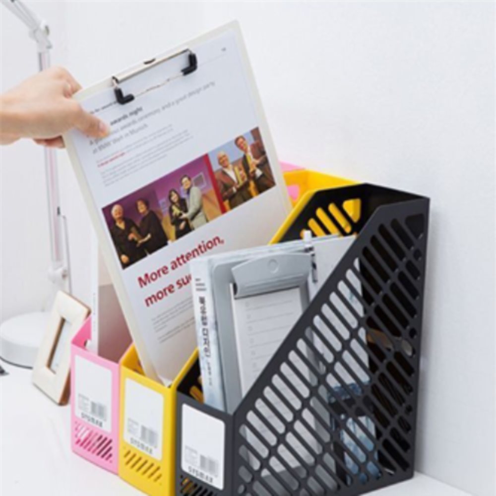 딜리고 점보 플라스틱 파일꽂이 20개 1세트 견고한 화일꽂이 깔끔한자료정리 61,800원