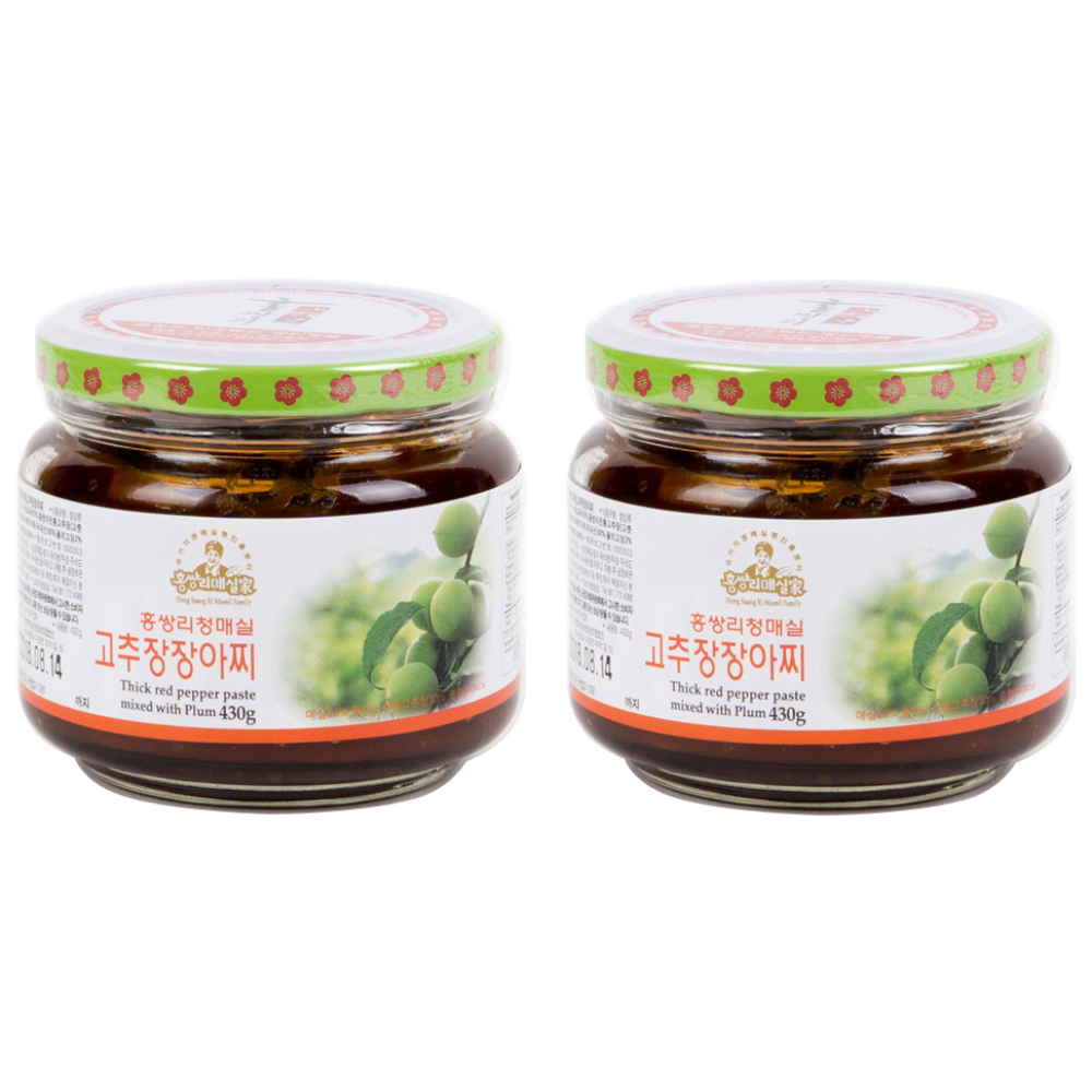 홍쌍리 청매실농원 고추장장아찌 430g, 430g, 2개 35,020원