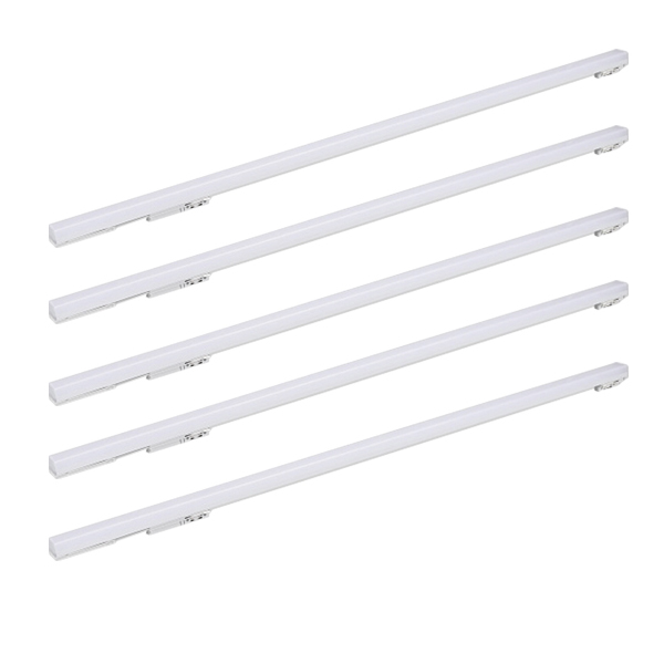 엘포스 LED SIMPLE 1200mm 초슬림티라인등 폭22고휘도 30W 고밝기 플리커프리 레일조명 무빙형 바디화이트, 주광색, 5개 34,950원