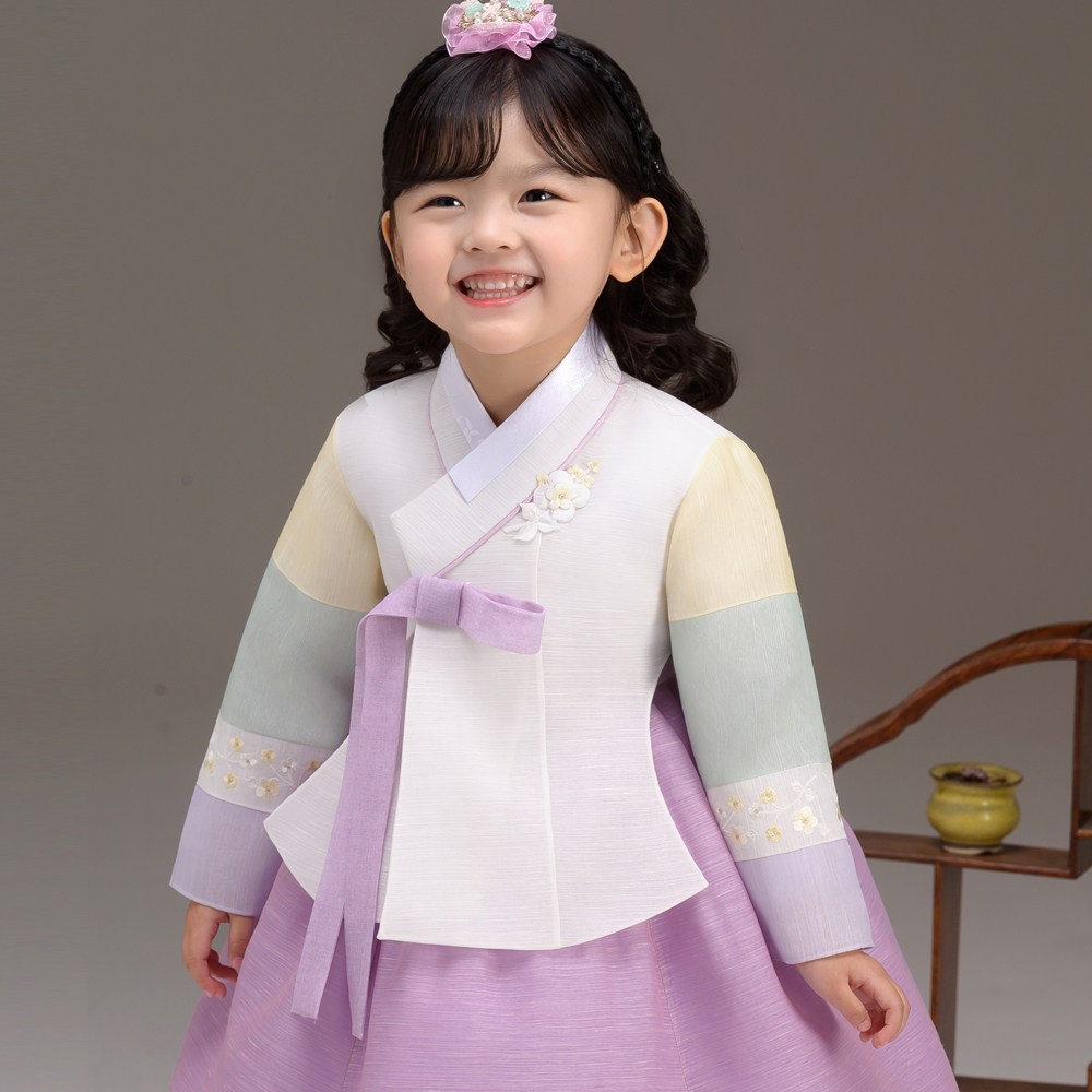 이설한복 816 소미보라 여아용 아동한복 세트 44,010원