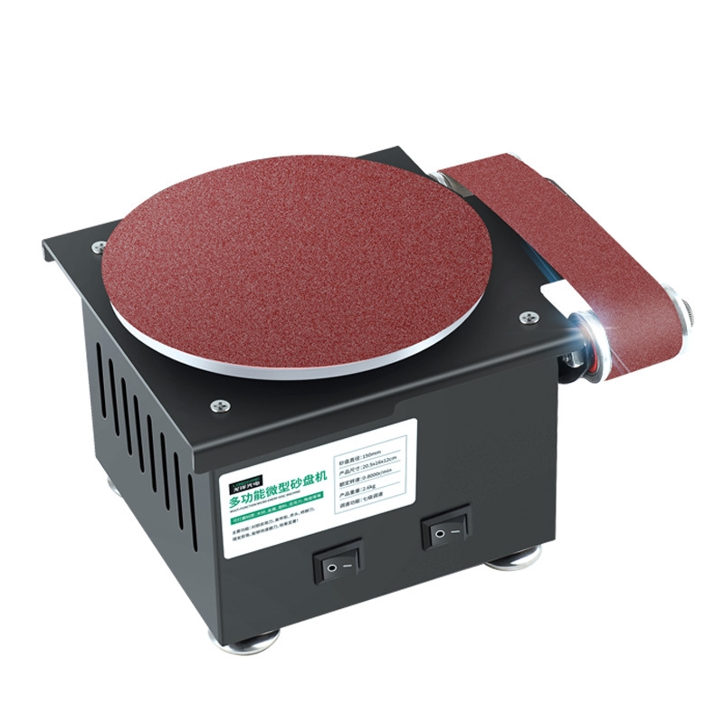 브릿지오 탁상용 전동 소형 그라인더 칼갈이 대리석 연마기 원형 샌딩기 숫돌 더블 사이드 다기능 연삭기 58,300원