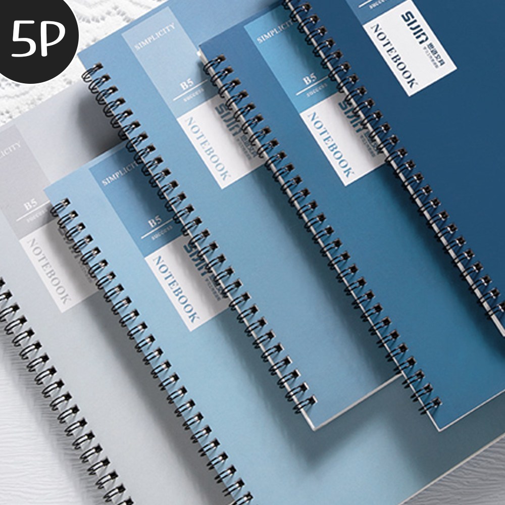 b5 노트 모음 스프링 노트 유선노트, 1개, B5노트_모음.2 12,900원