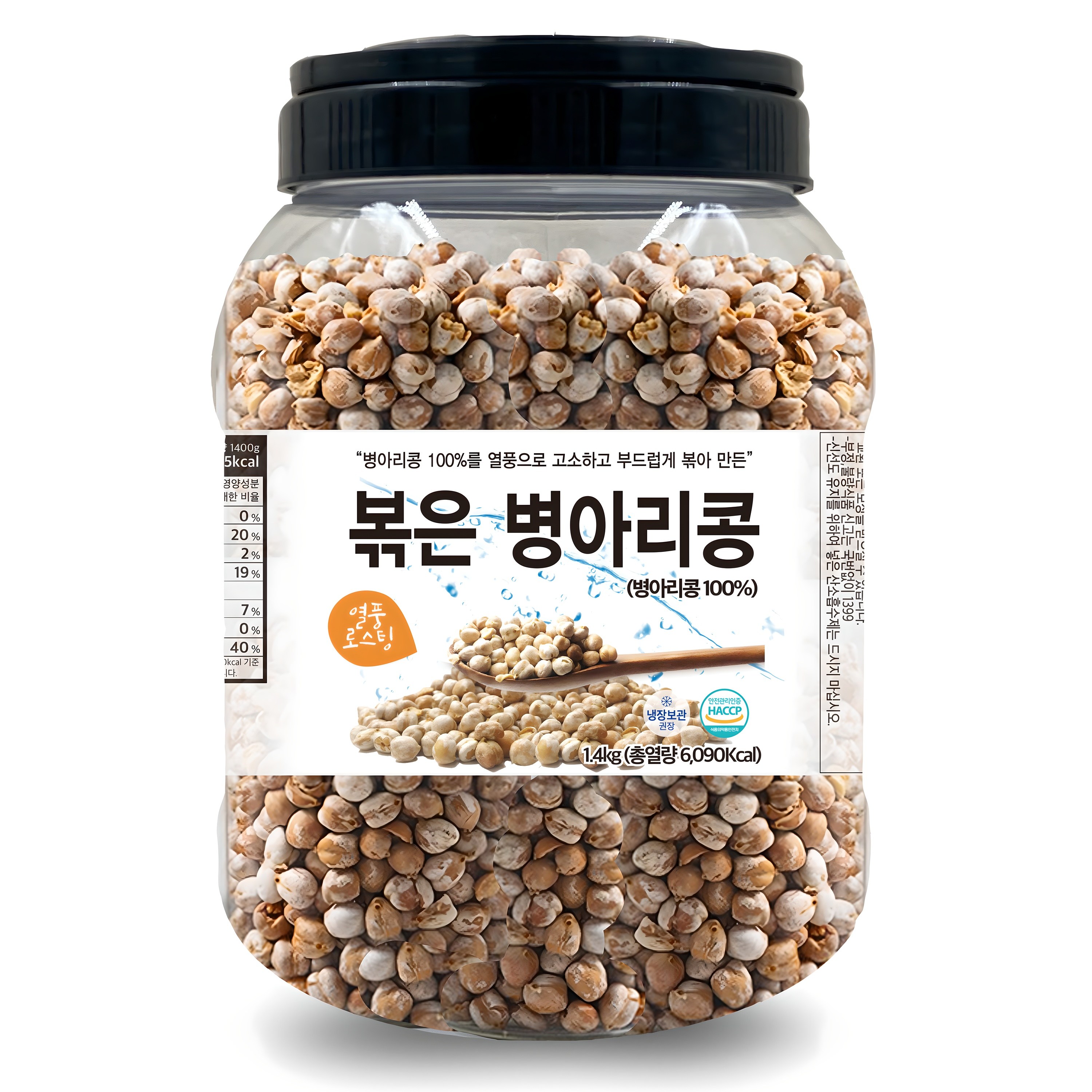 대구농산 볶은 병아리콩 통, 1.4kg, 1개 11,980원