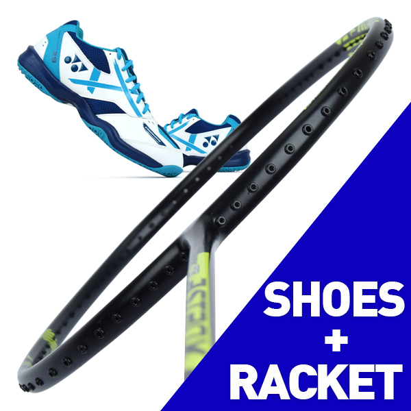 요넥스 아스트록스 CS 블랙 옐로우 + SHB-39EX 화이트 블루 138,000원