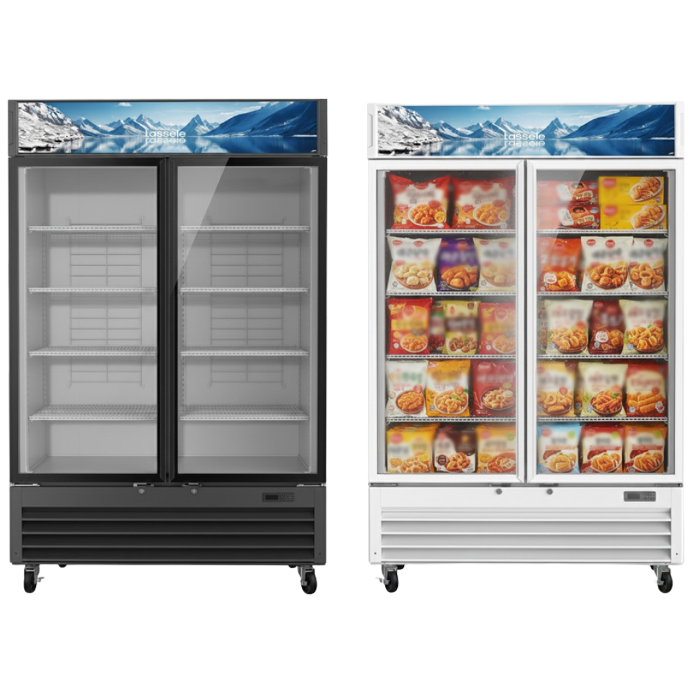 라셀르 투도어 냉동쇼케이스 업소용 대형 밀키트 간냉식 식품 4,960,000원
