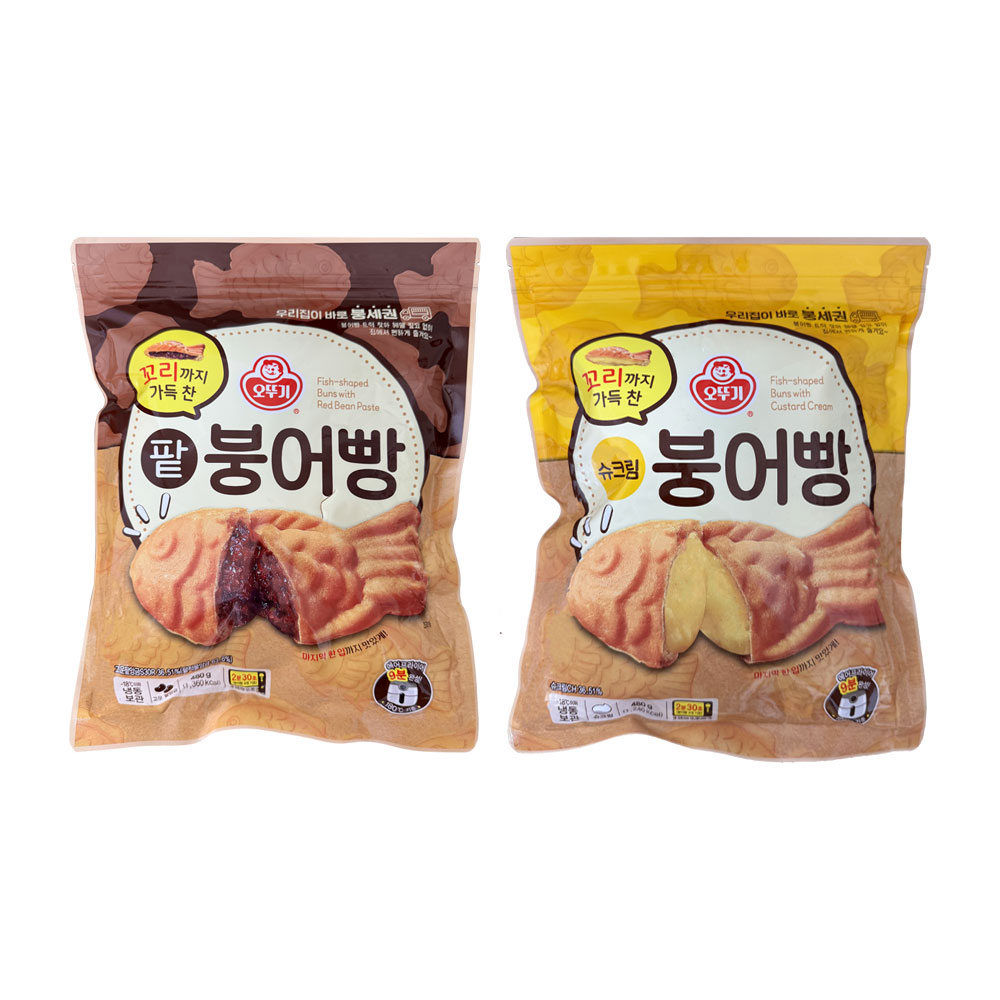오뚜기 팥 붕어빵 + 슈크림 붕어빵 23,600원
