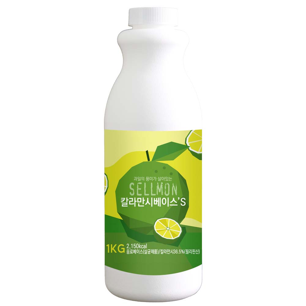 쉘몬 과일 에이드 농축액 액상타입 베이스 모음 1kg, 1개 14,500원