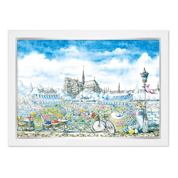 퍼즐코리아 신야 우찌다 노틀담 대성당 일러스트 미니조각 2000피스 직소퍼즐액자 PK2000-7203, 1개 55,000원