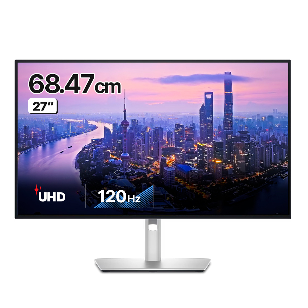 델 4K UHD IPS 피벗 120Hz 울트라샤프 모니터 Black, 현재가 899,000원
