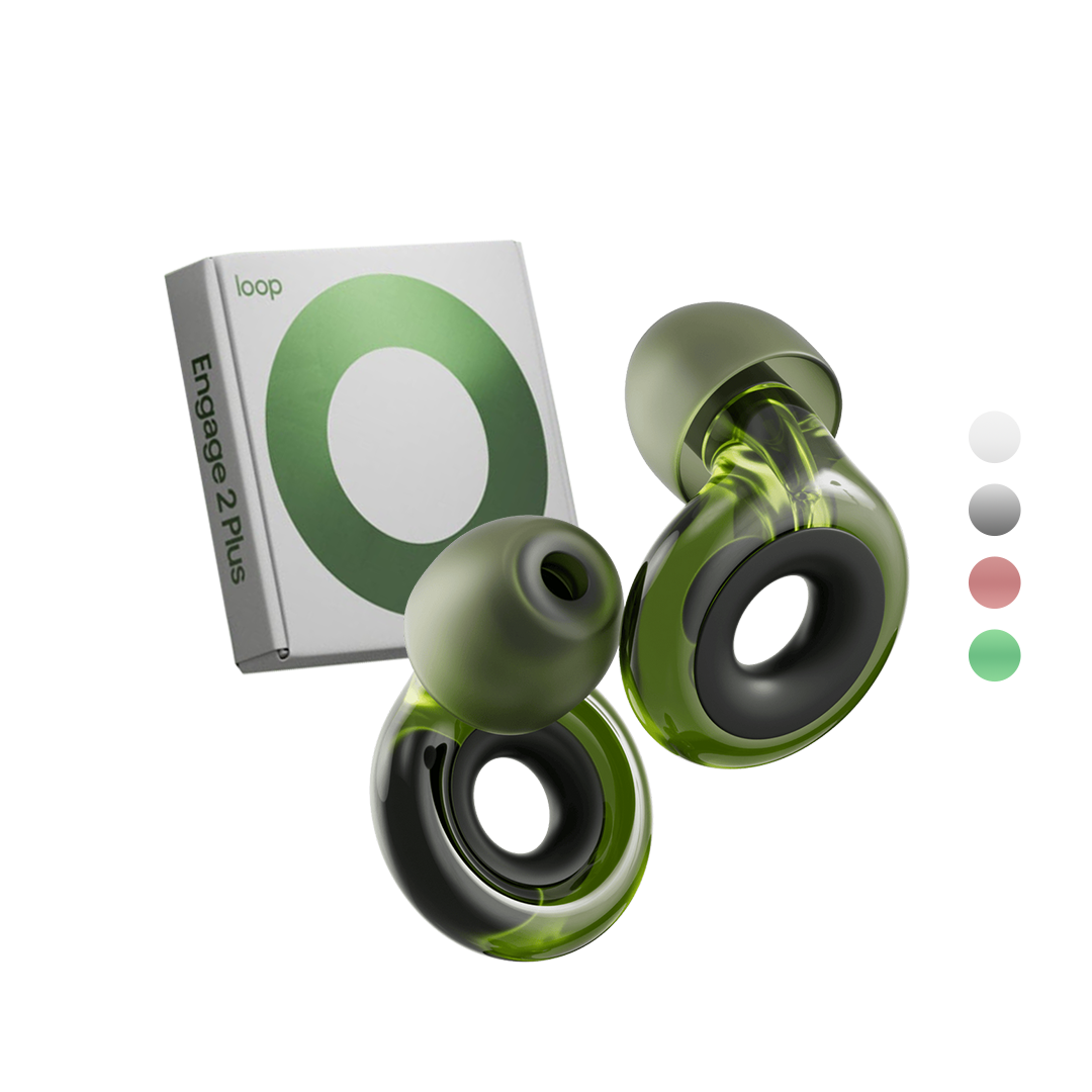 Loop 룹 이어플러그 인게이지 2 플러스 층간소음 소음감소 귀마개 그린 61,400원