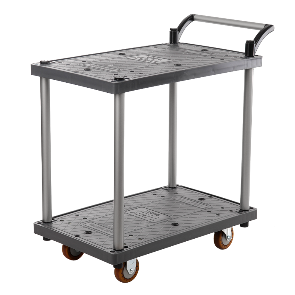 티렉스캐스터 2단 공룡카트 GRAY 회전형 2p + 고정형 2p 65,000원