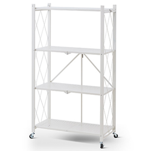 코코데모 접이식 원터치 철제 폴딩 선반, 4단 30,700원