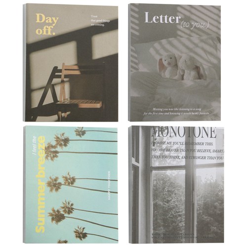 아이코닉 다꾸 배경 메모지 4종 세트 341,200원