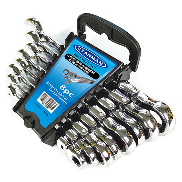 스탠맨 플렉시블 렌치 스패너 8종 세트 29,900원