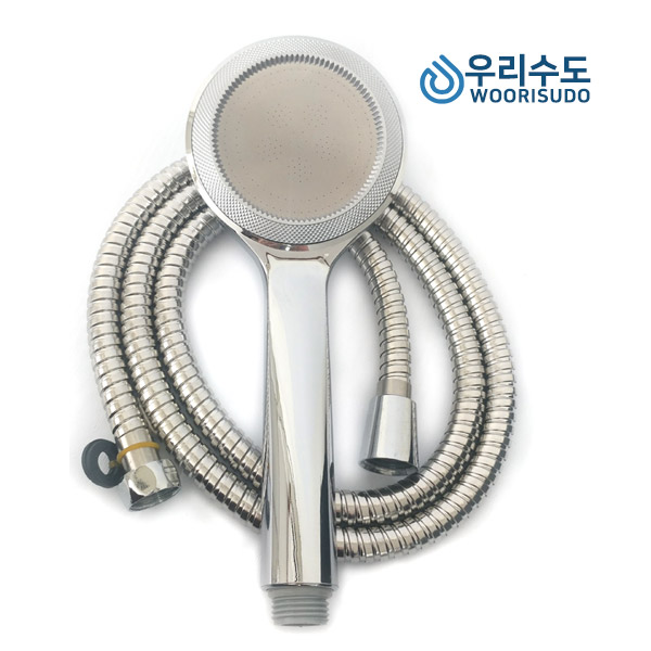 우리수도 수압상승 디럭스헤드 + 2m 샤워줄 샤워기 세트, 1개, 상세페이지 참조 8,250원