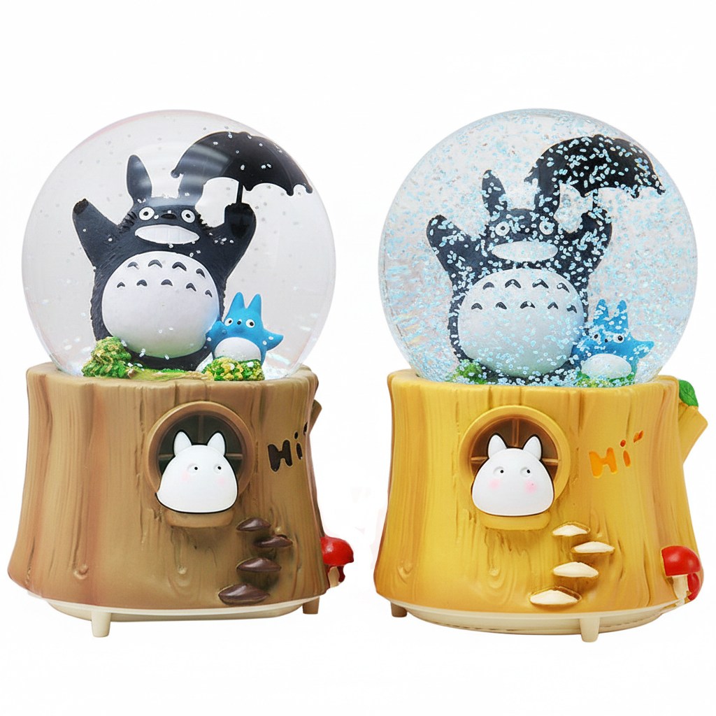 지브리 이웃집 토토로 오르골 스노우볼 워터볼 LED 램프 크리스탈볼 뮤직램프 자동눈날림 23,900원