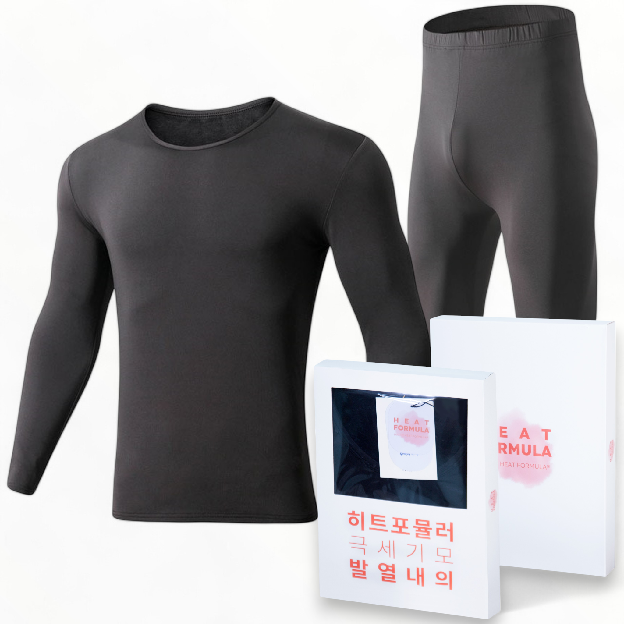 macci 히트포뮬러 남녀공용 발열 히트텍 내복 내의 상하의 세트 17,960원