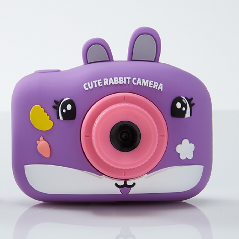 이지드로잉 큐티래빗 어린이 키즈 디지털 카메라 사진기 디카 4800만화소 + 실리콘케이스 세트 (셀카 동영상 촬영가능) 38,400원