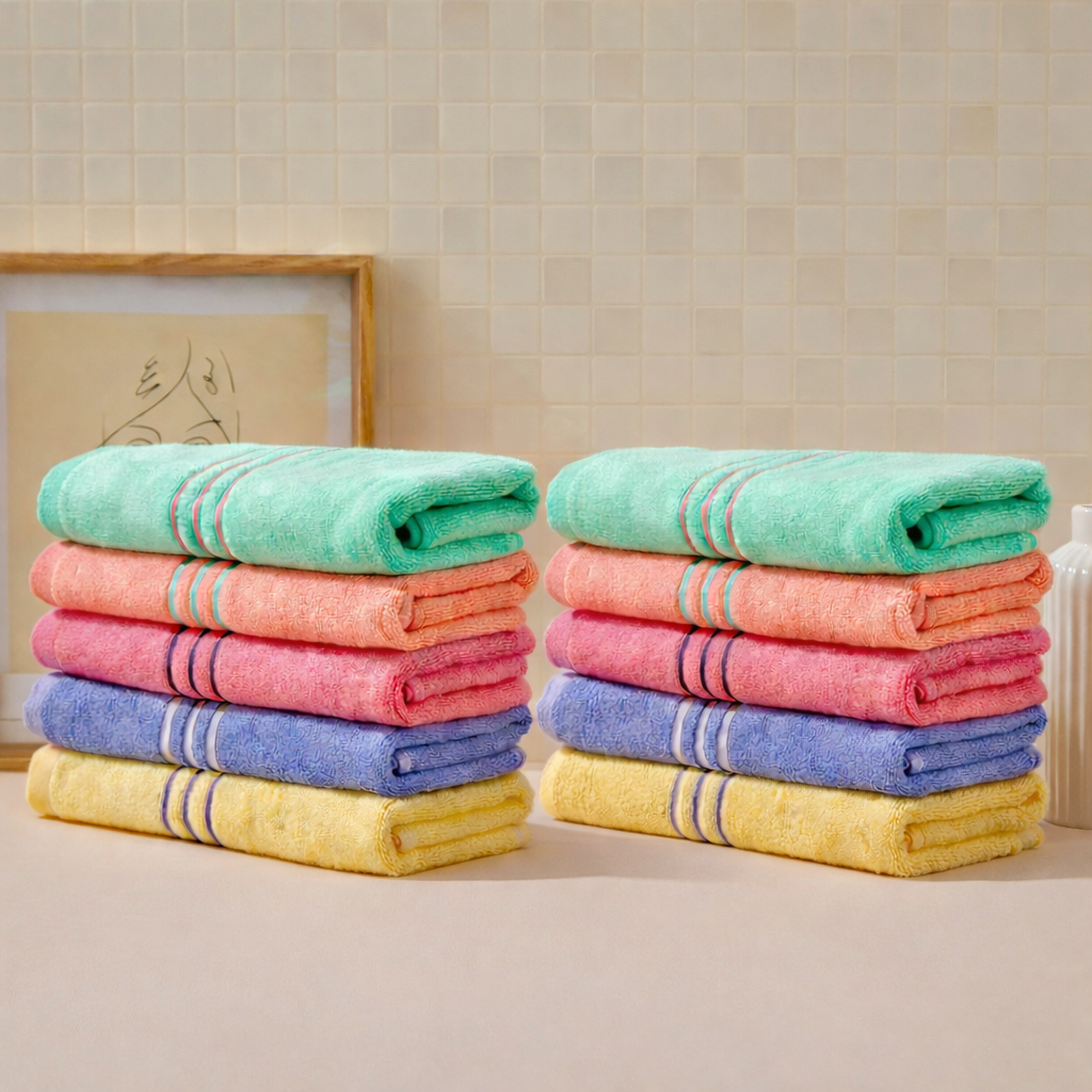 키 큰 수건 100cm 밤부얀 타월 넓고 긴 국내생산 건조기 없는집 수건 10장 벌크 세트, 전색상, 1개 101,000원