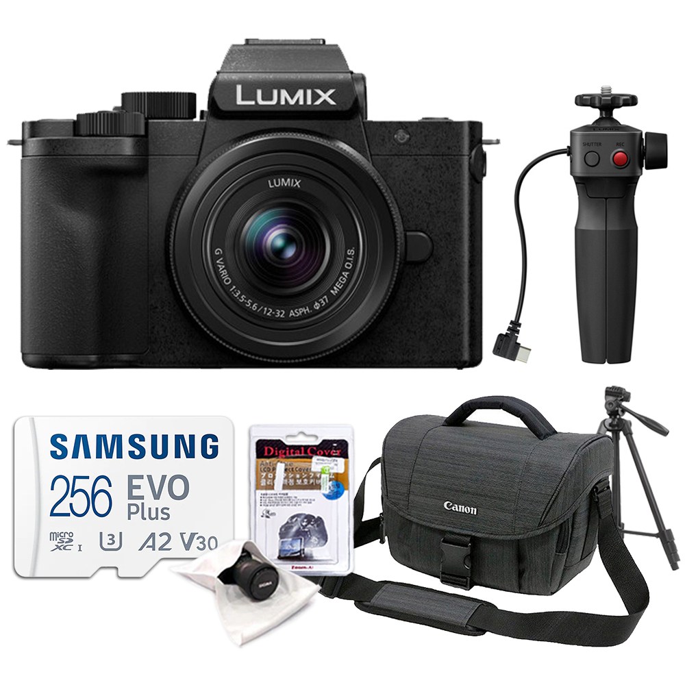 [파나소닉] 정품 루믹스 DC-G100DV+12-32m+슈팅그립 KIT +가방+256GB 메모리+삼각대+액정필름+포켓융 새상품 /ED 955,000원