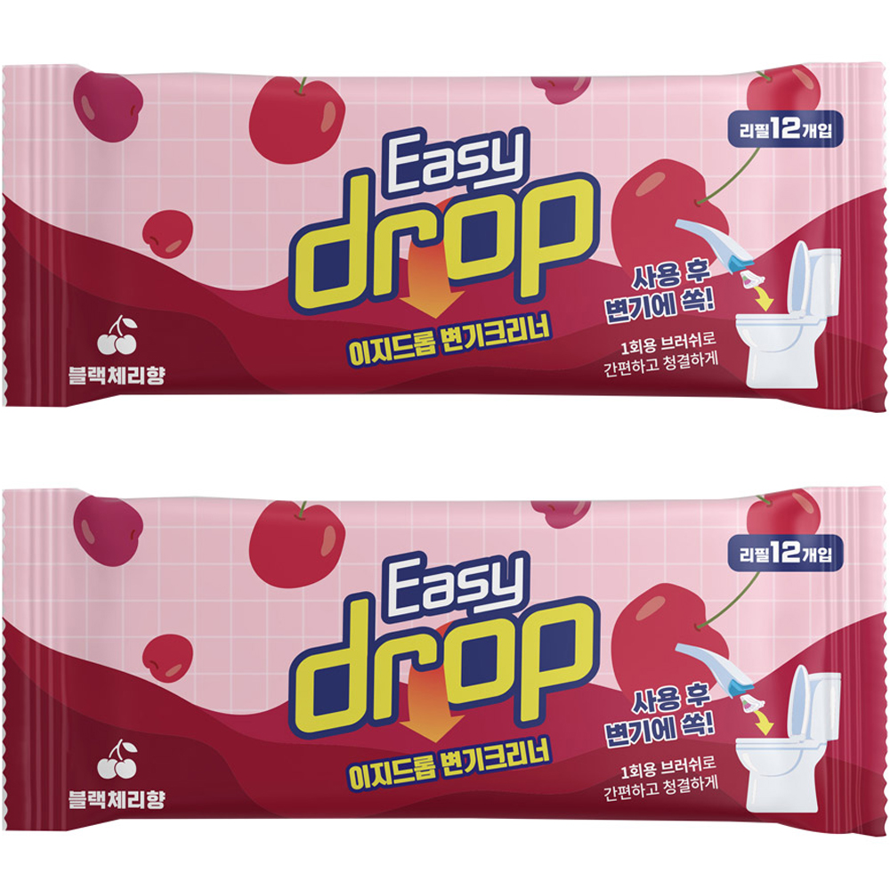 이지드롭 일회용 변기크리너 리필 8,900원