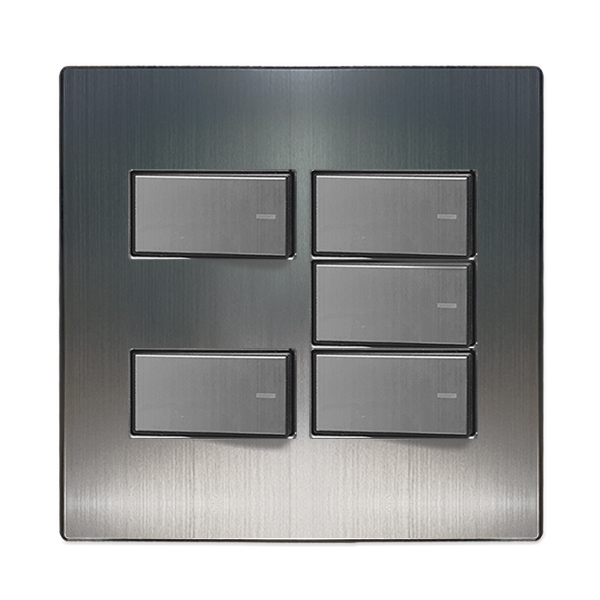 상도 올리비아시리즈(메탈) 스위치 콘센트 인테리어배선기구 고급스위치, 1개 27,700원