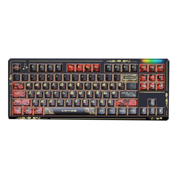 LingBao K87 Pro 3모드연결 기계식 게임 키보드 8000mAh 경기버전 Gasket구조 PC고정판 60,500원