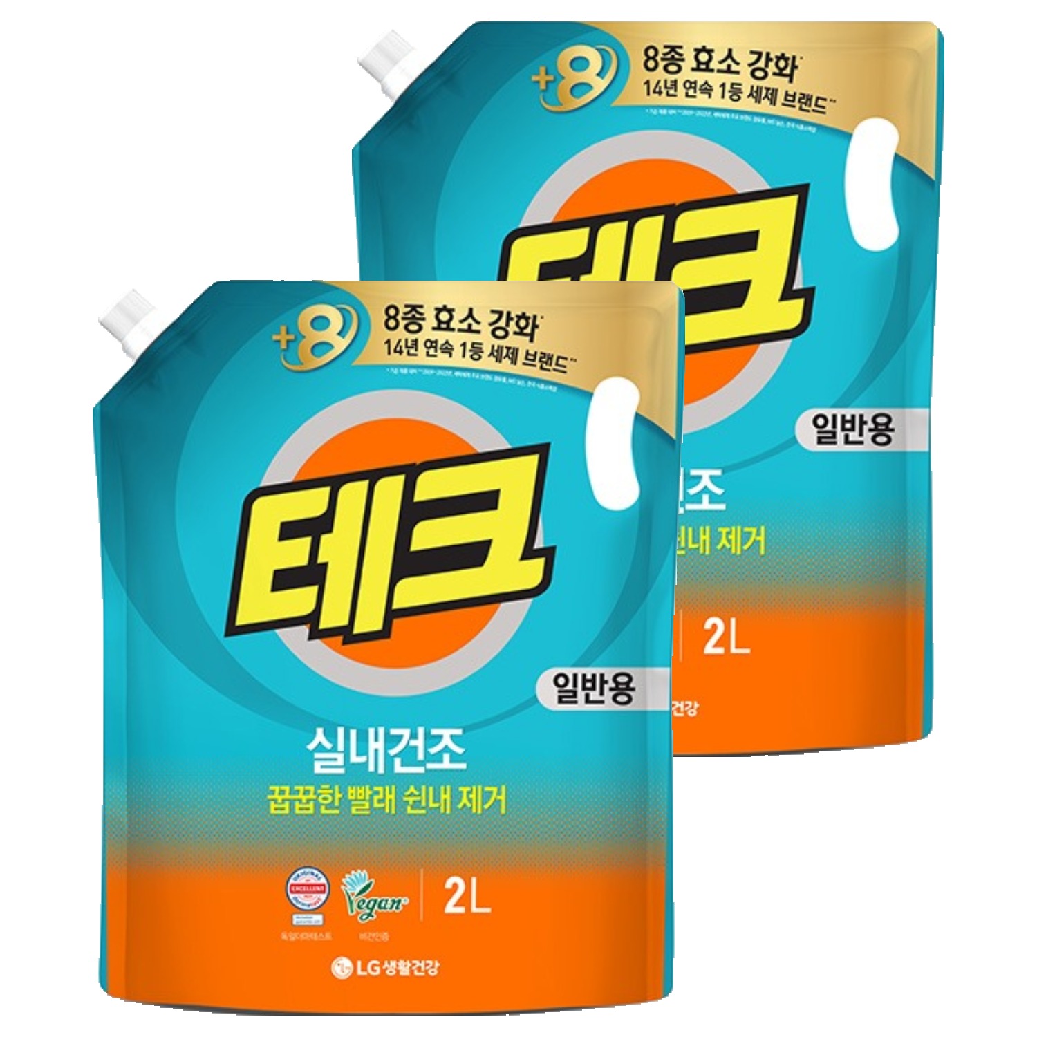 [비건라이프] 테크 실내건조 액체세제 리필 일반용 11,260원