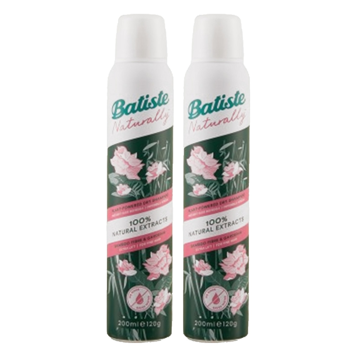 바티스트 드라이샴푸 네추럴리 뱀부 파이버＆가드니아, 2개, 200ml 19,800원