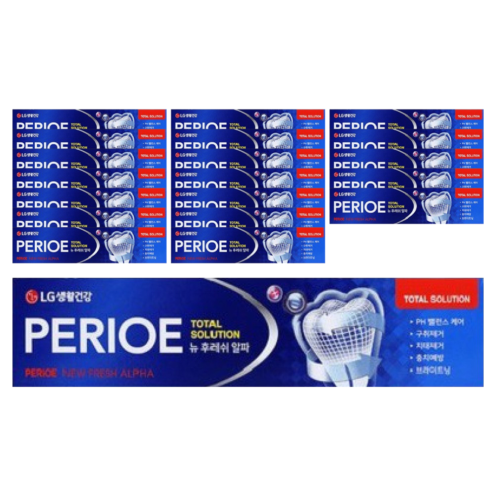 페리오 뉴 후레쉬 알파 치약 18,810원
