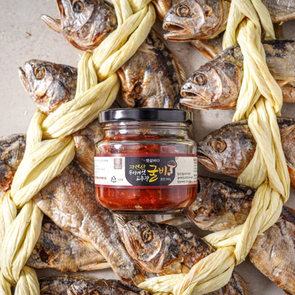 [햇살바다] 참조기 통째로 찢어만든 송이버섯 고추장 굴비 200g 43,740원