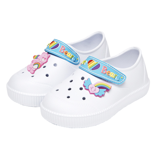 에이블팩토리 아동용 논슬립 레인보우 케어베어 벨크로 실내화 10,800원