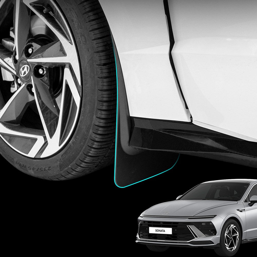 현대 쏘나타 디 엣지 전용 머드가드 흙받이 세트 전후면 풀세트 27,500원