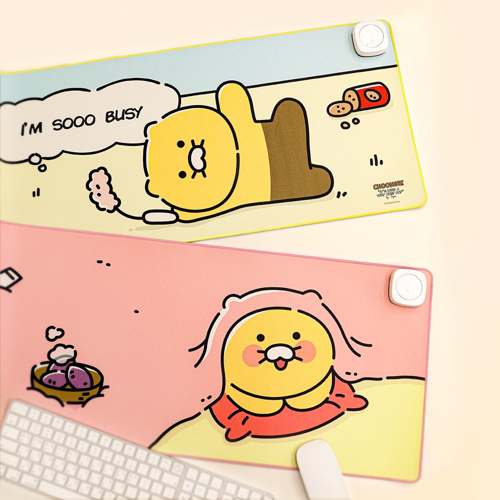 카카오프렌즈 캐릭터 춘식이 온열 난방 온도조절 와이드 장패드 마우스패드 29,280원