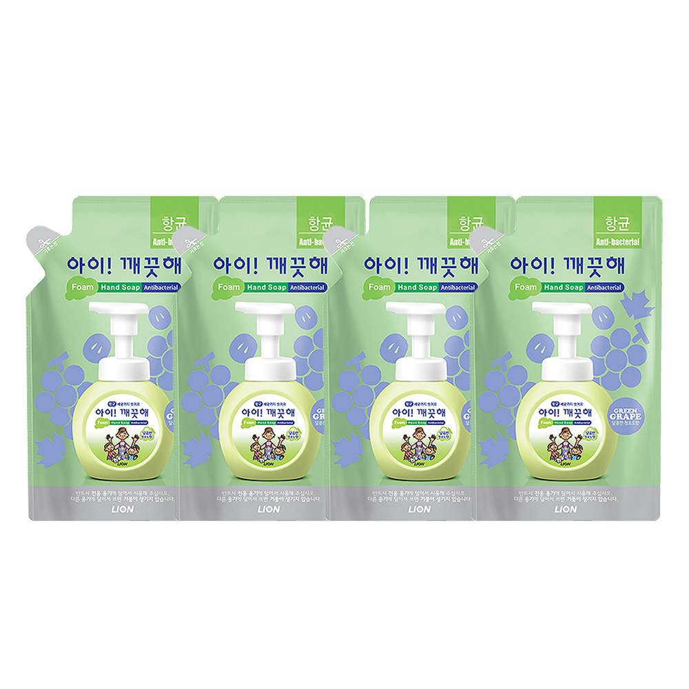 아이깨끗해 폼 핸드솝 청포도향 핸드워시 리필 200ml 13,750원