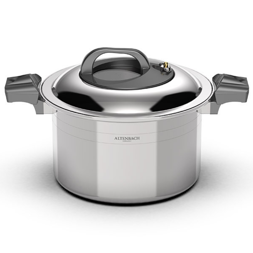 [알텐바흐 시그니처 엑스쿠첸 멀티쿡] 가정용 통5중 저압냄비 / 옵션선택 : 7L, 11L / 스테인리스 STS316 Ti-5PLY CALD, 1개, 28cm 320,000원
