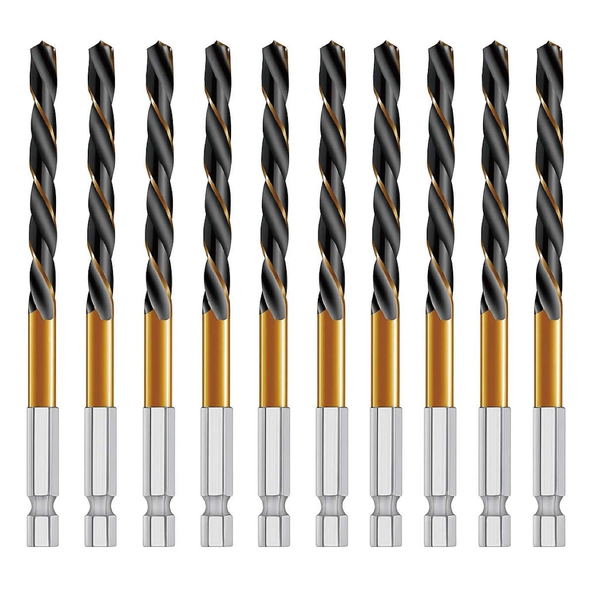 망고테크 HSS 코발트 스텐기리 철기리 6mm 10개입 세트 스텐레스 알루미늄 철판 금속 스덴 철 드릴비트, 1세트 23,600원