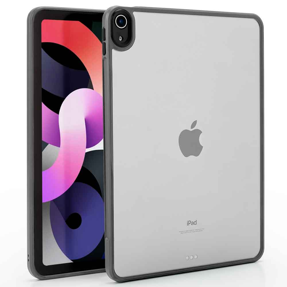 구스페리 아이패드 후면 쉴드 투명 TPU 라인 클리어 태블릿 케이스, 그레이, 1개 16,900원