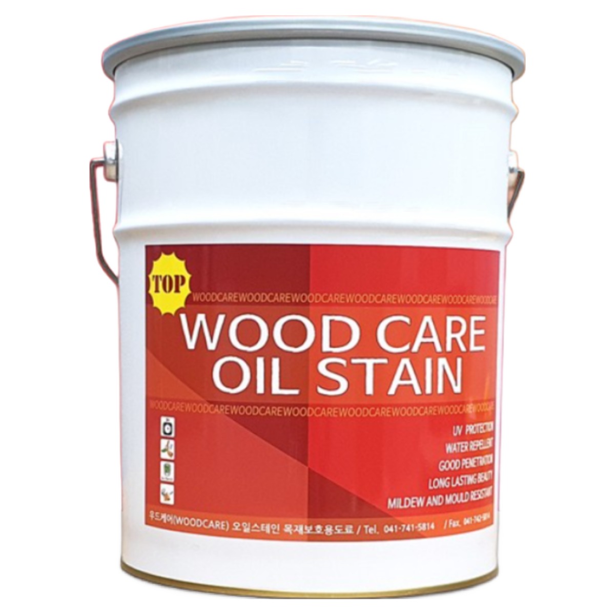 우드케어 오일스테인 TOP woodcare 오일스테인 20리터, 1개 90,130원