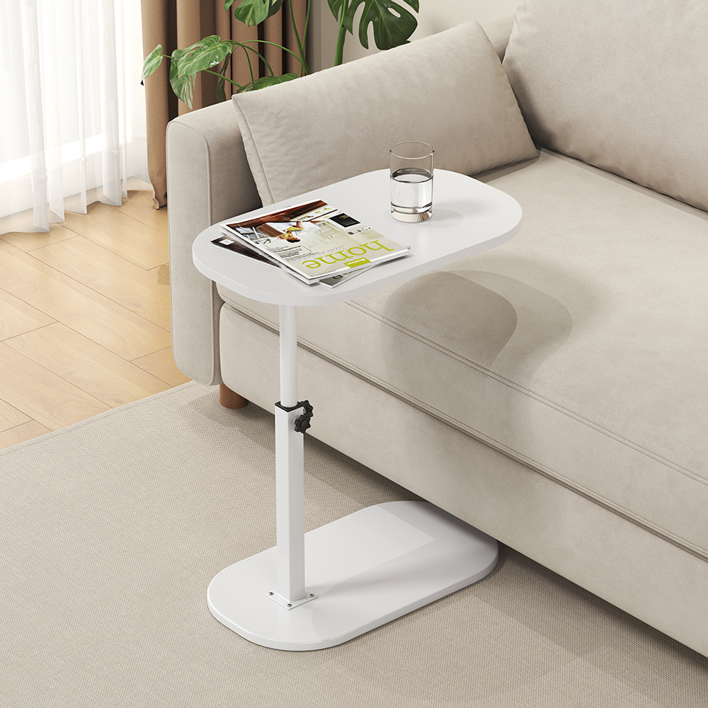 소하임 높이조절 소파 사이드 테이블, 올화이트 19,510원