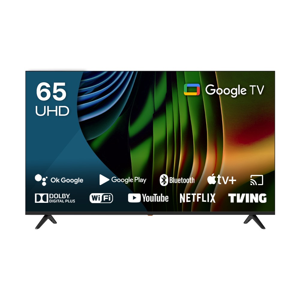 큐빅스 4K UHD LED 스마트 TV 165cm(65인치), 구글 안드로이드 HDR 블루투스 WIFI 넷플릭스 유튜브 스탠드 벽걸이 기사방문설치, NGE651UHD, 방문설치, 스탠드형, 165cm(65인치) 650,000원