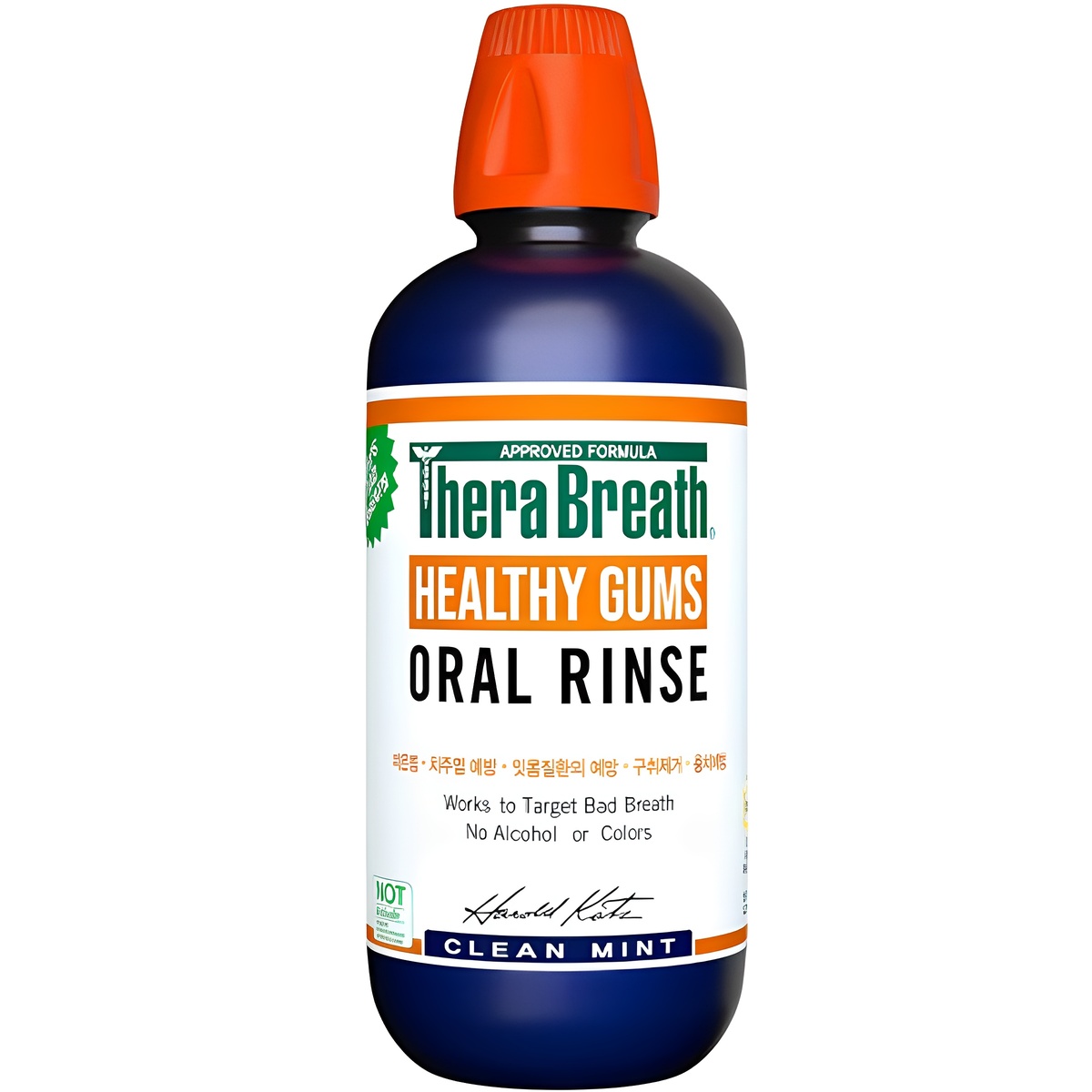 테라브레스 헬시검스 오랄린스 구강청결제 클린민트, 473ml, 1개 12,740원