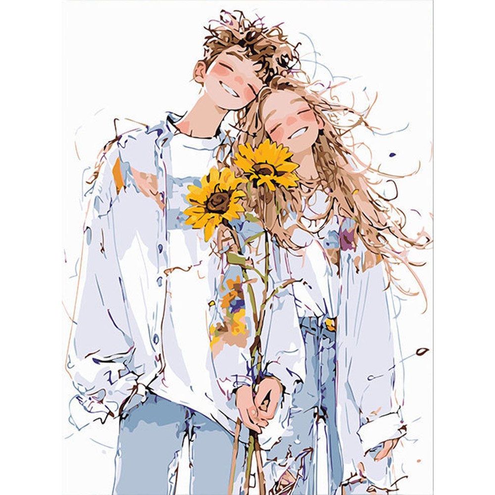 유화 그림그리기 실사같은 유화그리기세트 diy유화세트 중형 대형 30X40 12,900원