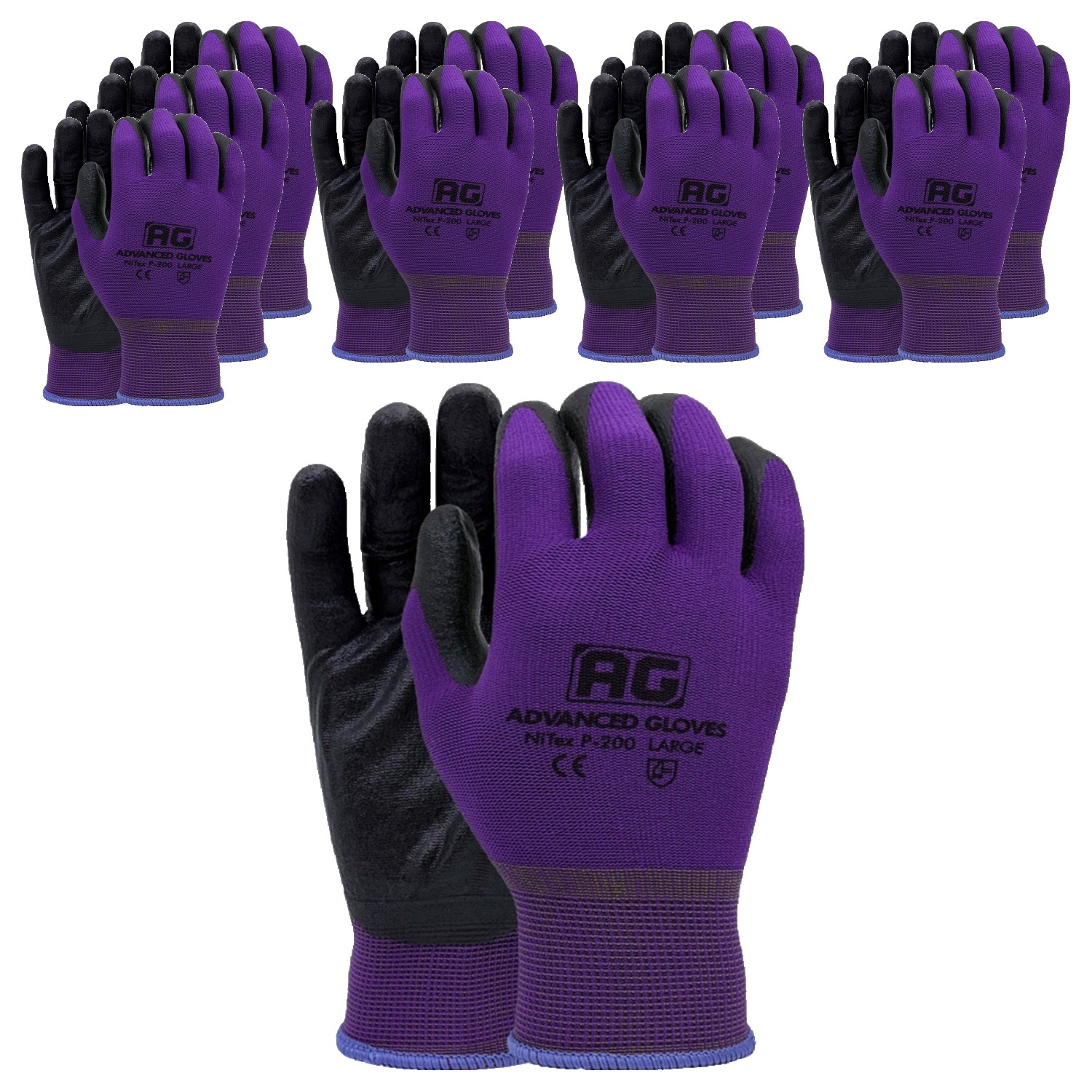 나이텍스 NBR코팅 AG 작업 장갑 양손착용 세트 L 17,770원