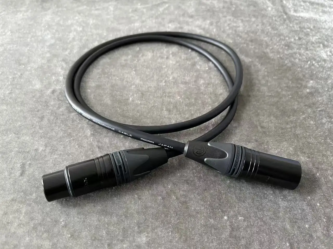 손으로 만든 mogami 2549 Neutrik Gold Plugs Hifi xlr 케이블 남성 및 검정색 마이크 밸런스드 지원 +48v 95,500원