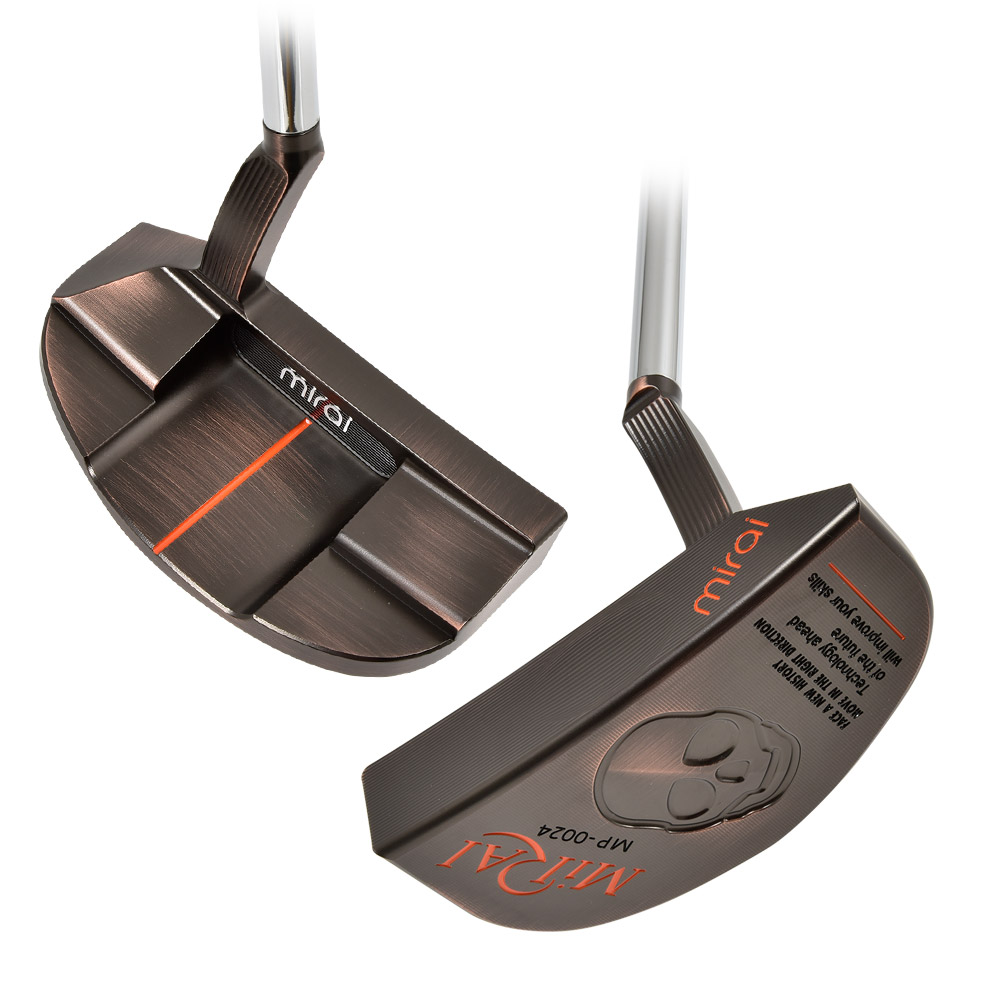 미라이 골프 스테빌라이저 반달형 퍼터 MP-0024 황동 카본샤프트 CNC밀링퍼터 600,000원